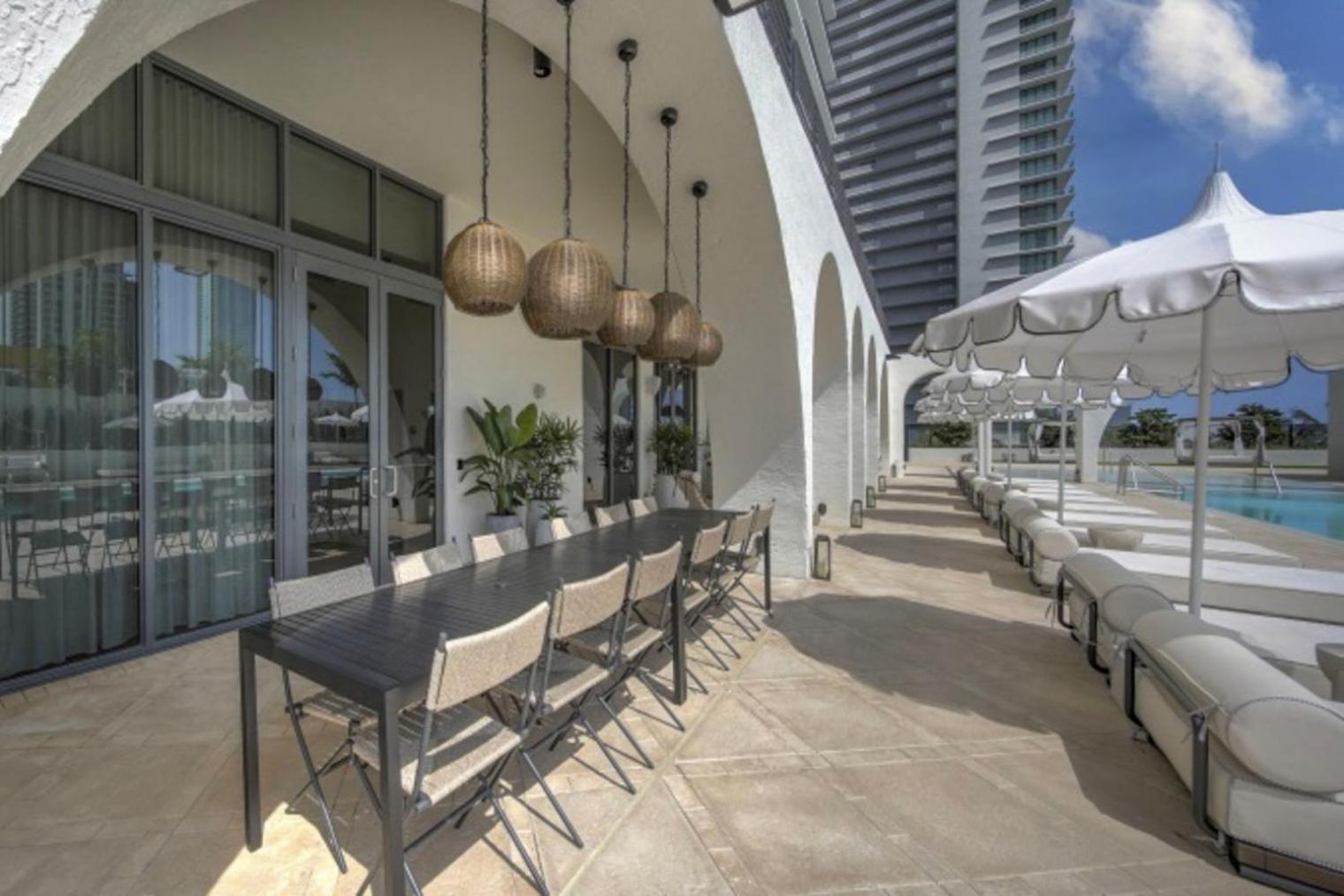 Apartment Blueground Edgewater Coffee Gym Pool Ac Mia-114 Miami
