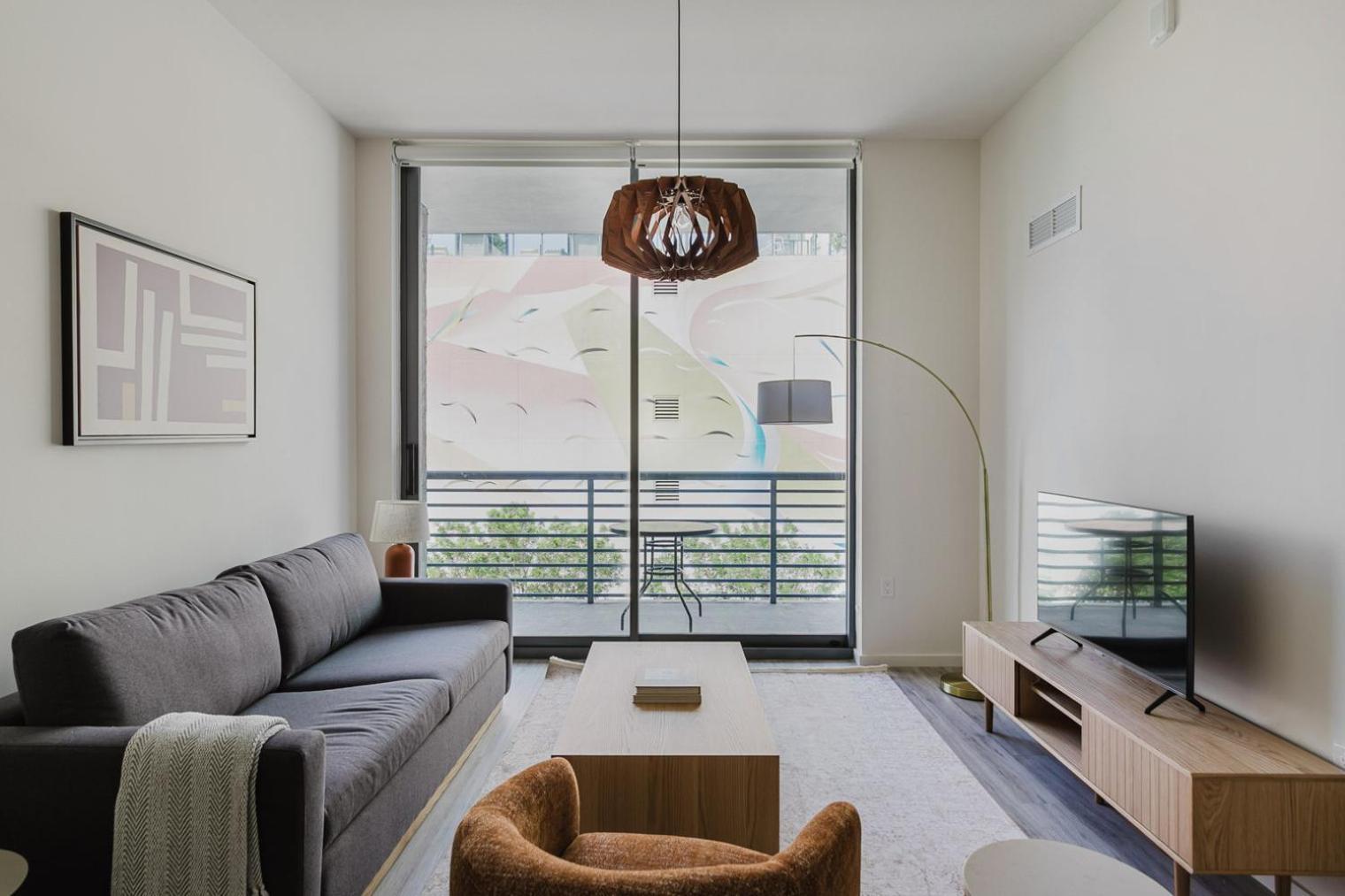 Blueground Edgewater Coffee Gym Pool Ac Mia-114 Apartment